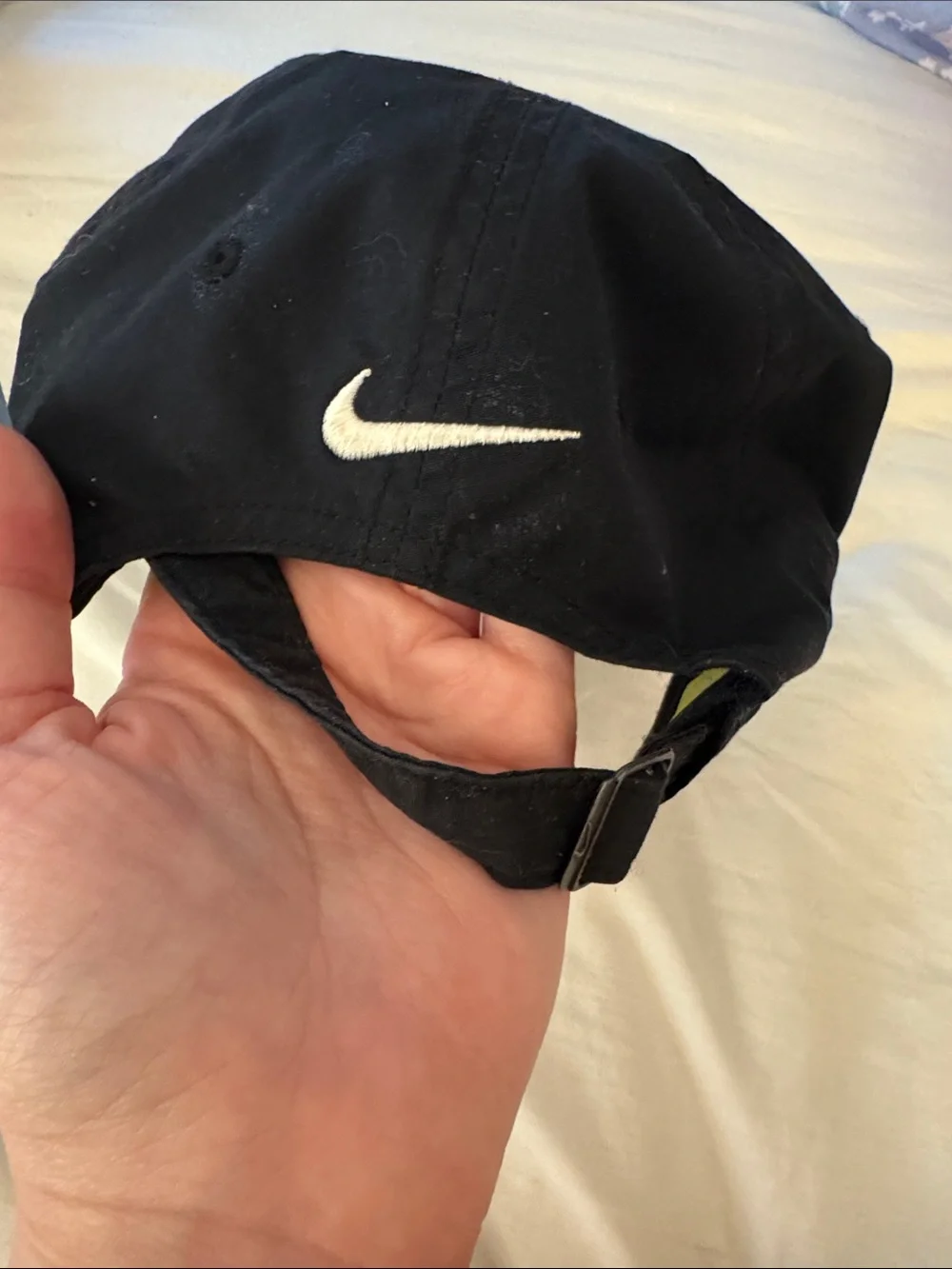 *Nike Black Hat with White 